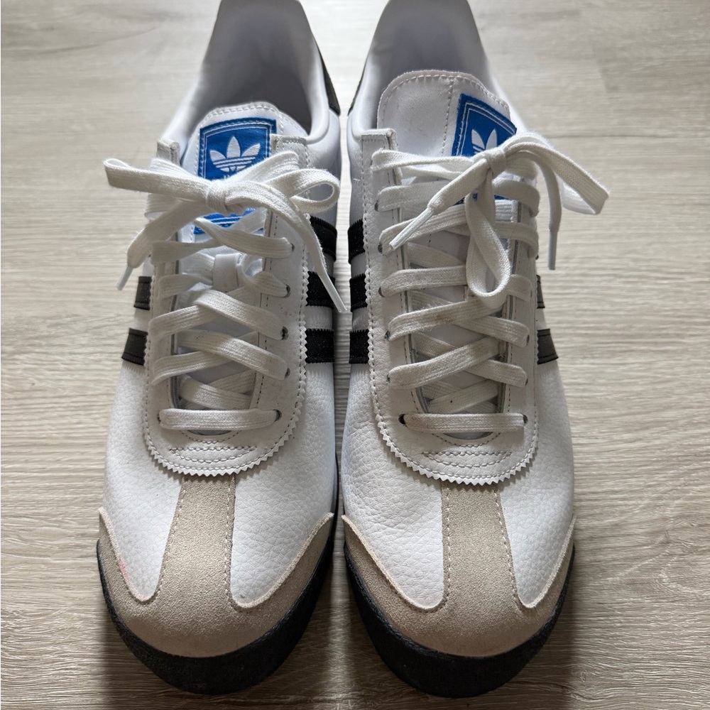 Adidas Originals Country OG White Black Leather Sneakers Size 11